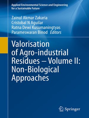 cover image of Valorisation of Agro-industrial Residues – Volume II